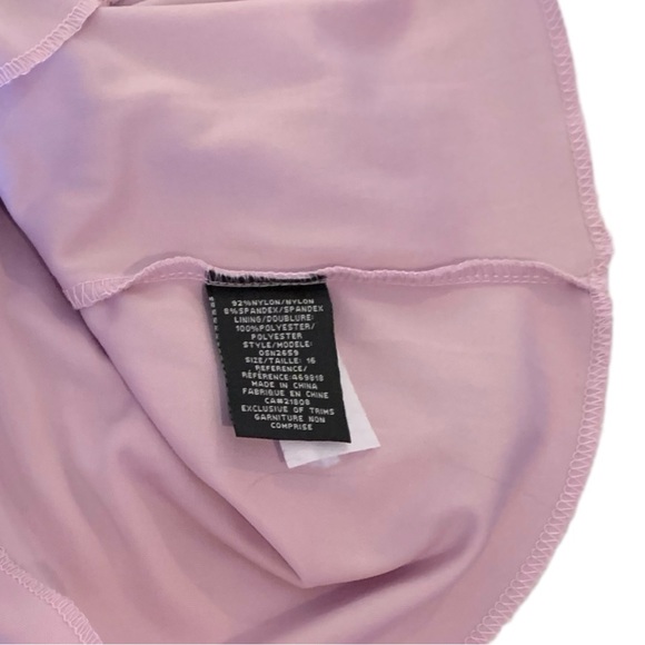 On S’en Fout Des Garçons Lilac Lace Top with Slip Size 16 - Picture 8 of 10